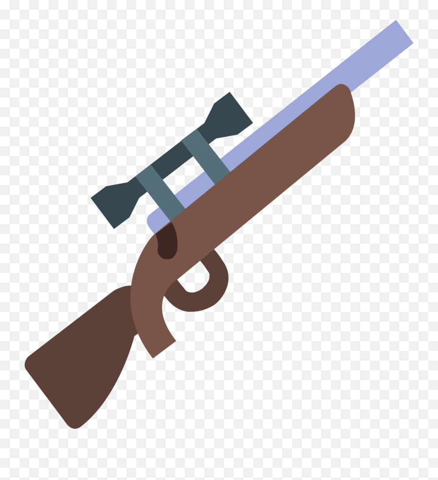 Download Hd Sniper Rifle Icon - Sniper Gun Emoji,Rifle Emoji