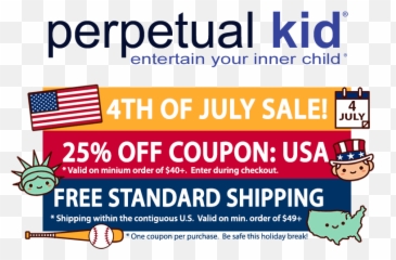 4th Of July Sale - Perpetual Kid Emoji