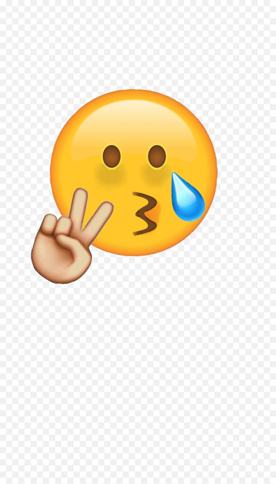 Mentalbreakdown Cry Peacesign Peace Meinthemirror - Crying Meme Peace Sign Emoji,Emoji Peace Sign