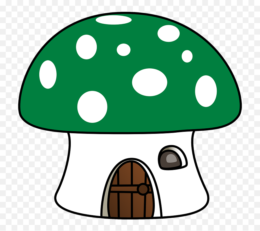 Free Fairytale Fantasy Vectors - Cartoon Mushroom House Emoji,Mushroom Cloud Emoji