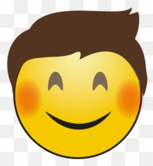 Funny Boy Emoji Png Image Png Mart - Clipart Man With Glasses,Laugh Emojis