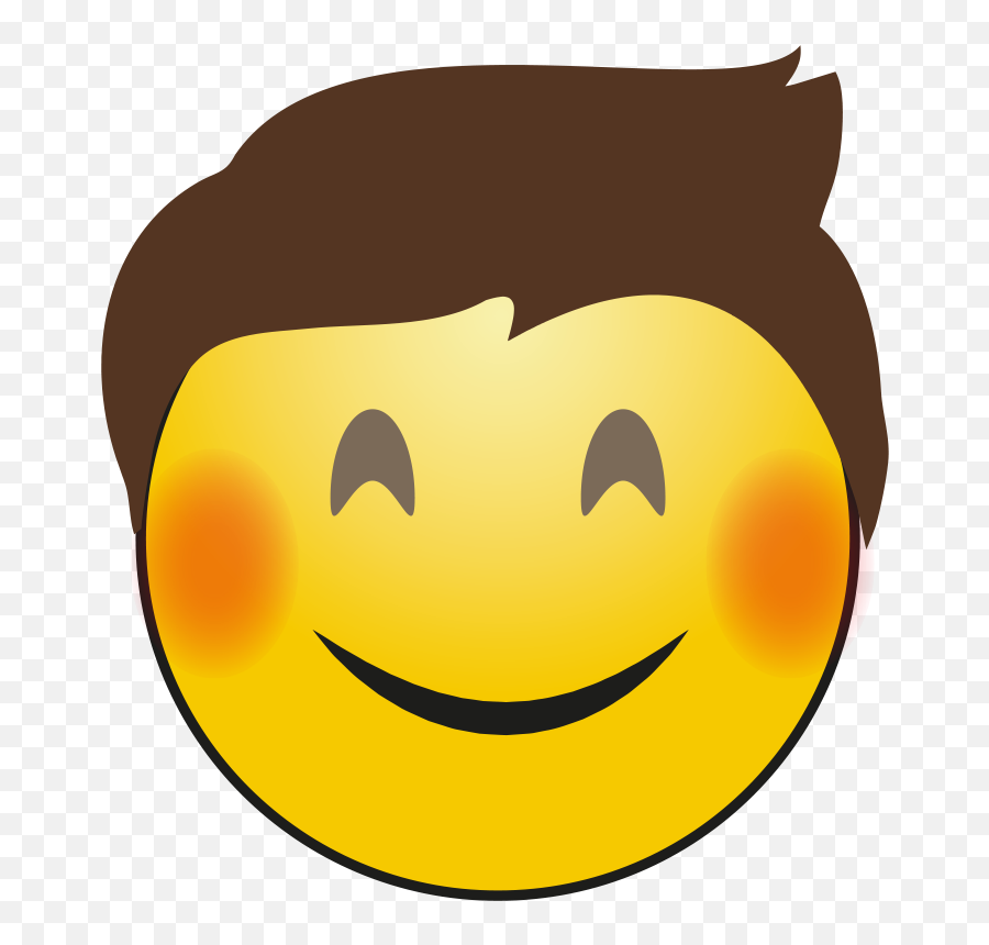Funny Boy Emoji Png Image Png Mart - Clipart Man With Glasses,Laugh Emojis