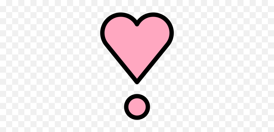 Heart Exclamation Emoji - Heart,How Do U Get Emoji Love On Musically