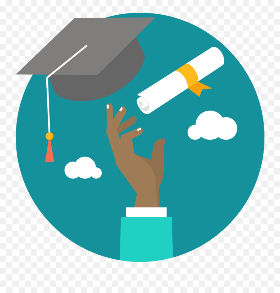Graduation - Student Graduate Icon Png Clipart Full Size Graduate Png Emoji,Grad Cap Emoji