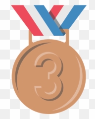 3rd Place Medal Emoji Clipart - 3rd Place Emoji,Prize Emoji