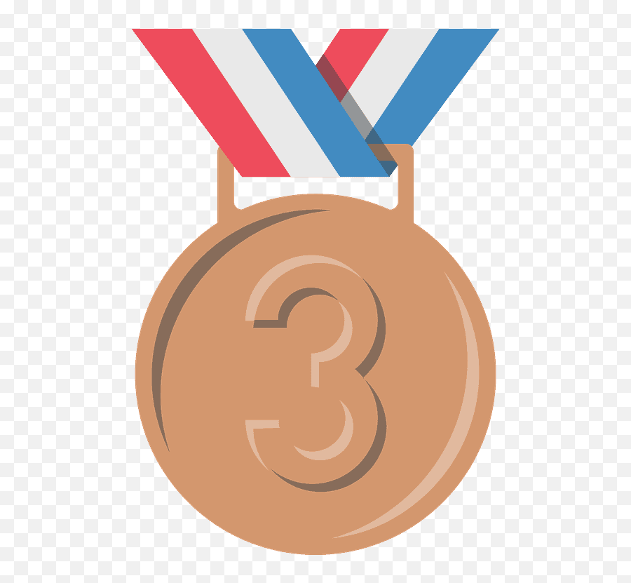 3rd Place Medal Emoji Clipart - 3rd Place Emoji,Prize Emoji