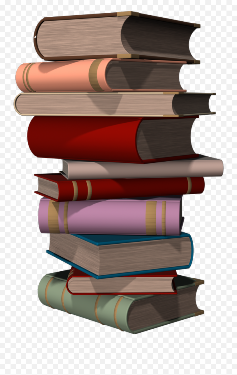 Sticker Books Stack Sticker - Horizontal Emoji,Stack Of Books Emoji ...