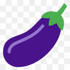Download Hd 15 Purple Eggplant Emoji Png For Free - Clipart