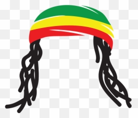 Leon Vector Rasta Transparent Png - Bob Marley Wig Png Emoji,Rasta Flag Emoji