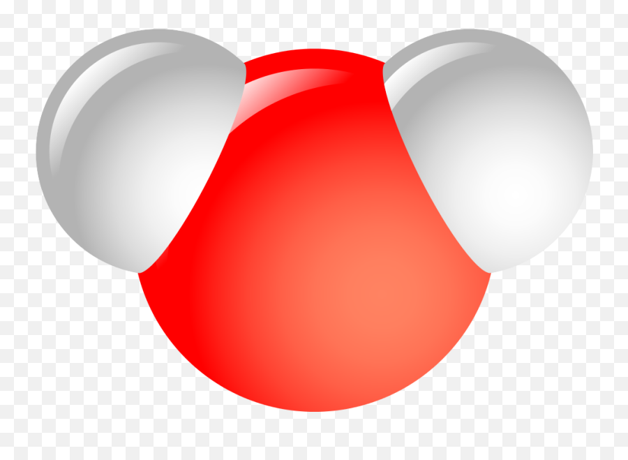 Water Molecule 2 - Water Space Filling Model Emoji,Hockey Mask Emoji