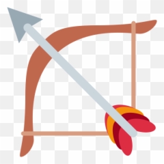 Bow And Arrow Emoji Meaning With Pictures - Bow And Arrow,Sword Emoji