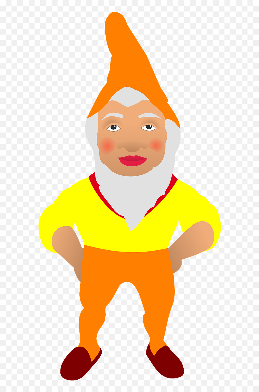 Gnome Dwarf Leprechaun Cartoon Garden - Garden Gnome Clipart Emoji,Garden Gnome Emoji