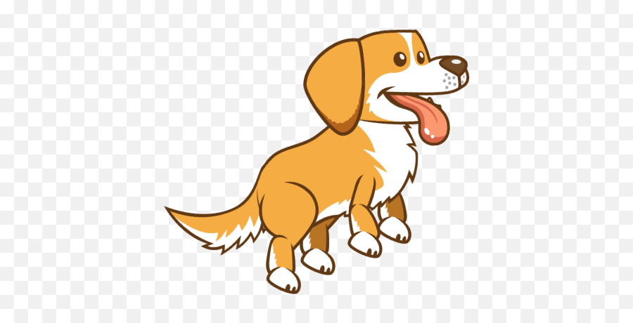 Golden Dog Emojis Stickers - Dog Catches Something,Dog Emojis