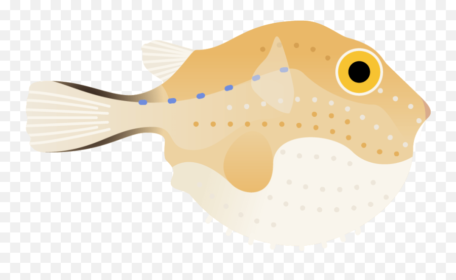 Download Puffer Fish Poster - Boxfishes And Trunkfish Emoji,Pufferfish Emoji