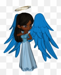 Angel Cute Toon - Cartoon Emoji,Hair Cut Emoji