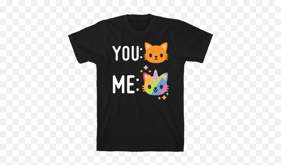 You Me Caticorn - Ve Got Anxiety Shirt Emoji,Cat Punch Emoji