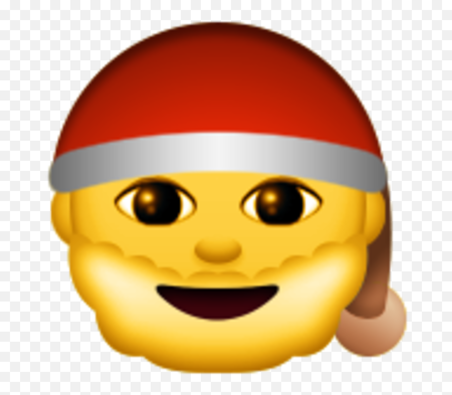 If College Students Were Emojis - Santa Claus Emoji Png,Emojioedia