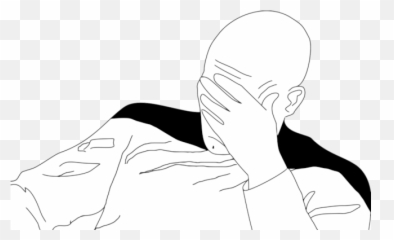 Face Palm Meme Transparent Png - Emoji