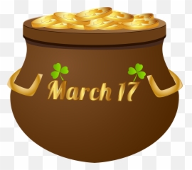 Pot Of Gold Clipart Png Emoji,Pot Of Gold Emoji