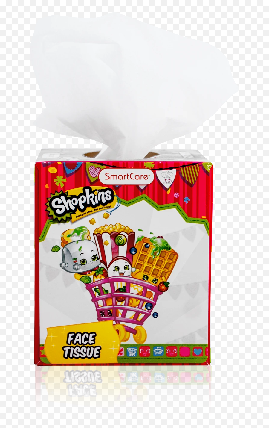 Smart Care Shopkins Tissue Box - Convenience Food Emoji,Gummy Bear Emoji