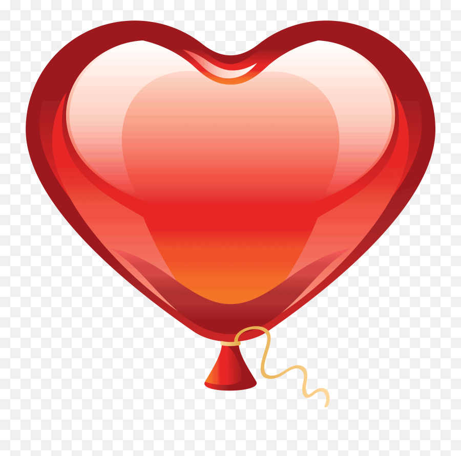 Heart Png Clipart Balloon - Goodge Emoji,Balloon Emoji Png