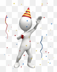 Stick Figure Party Celebration 500 Clr 7179 GIF - Gif Emoji
