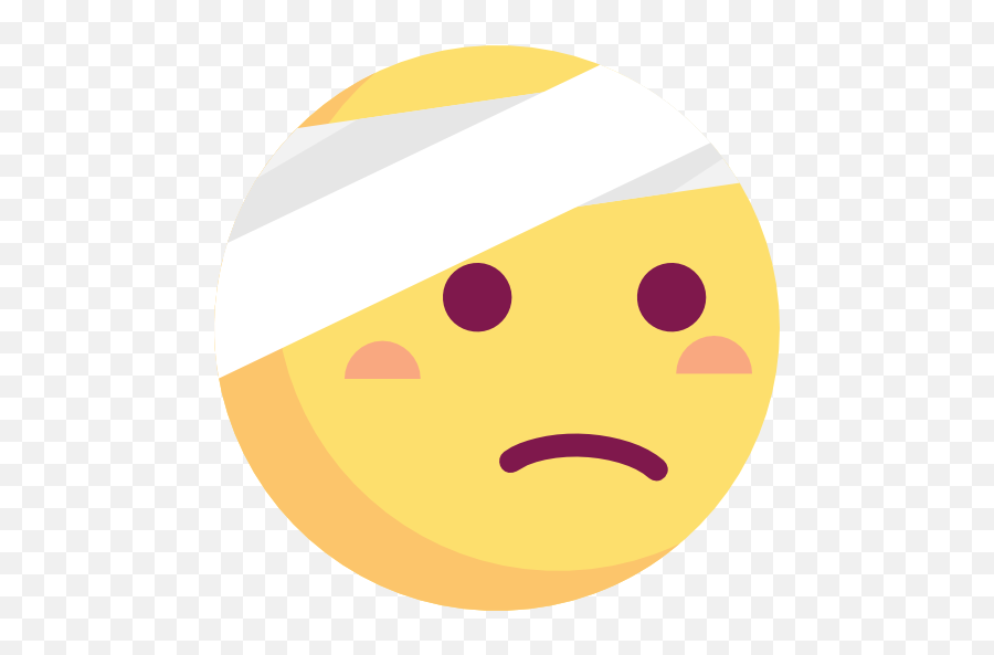 Injury - Free Smileys Icons Circle Emoji,Kebab Emoji