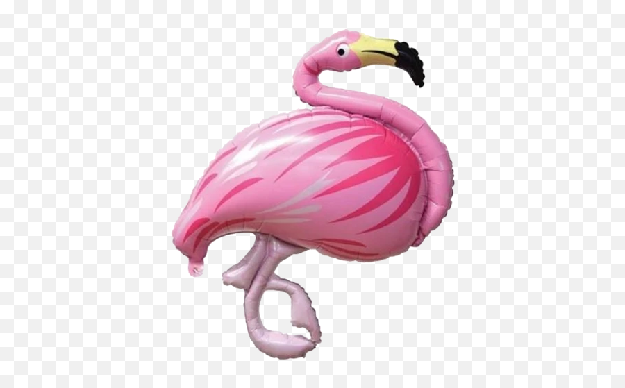 Flamingo Shaped Foil - Flamingo Balloon Transparent Emoji,Flamingo Emoji