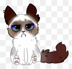 Angry Cat Png Picture - Grumpy Cartoon Emoji