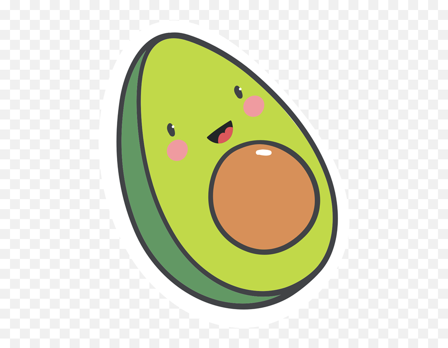 Avocado Clipart - Clip Art Emoji,Avocado Emoji