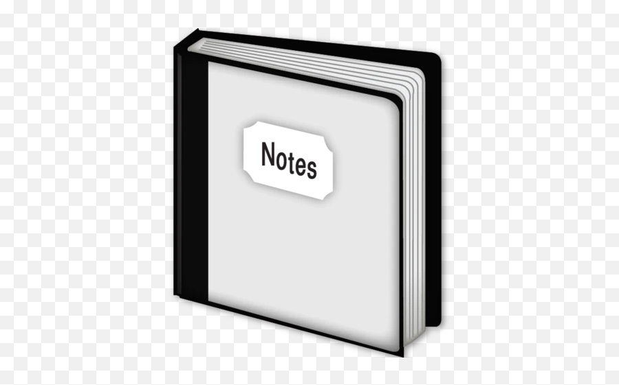Notebook Emoji - Notebook Emoji Png,Rectangle Emoji