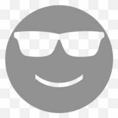 Face Icon Sunglasses - Happy Emoji