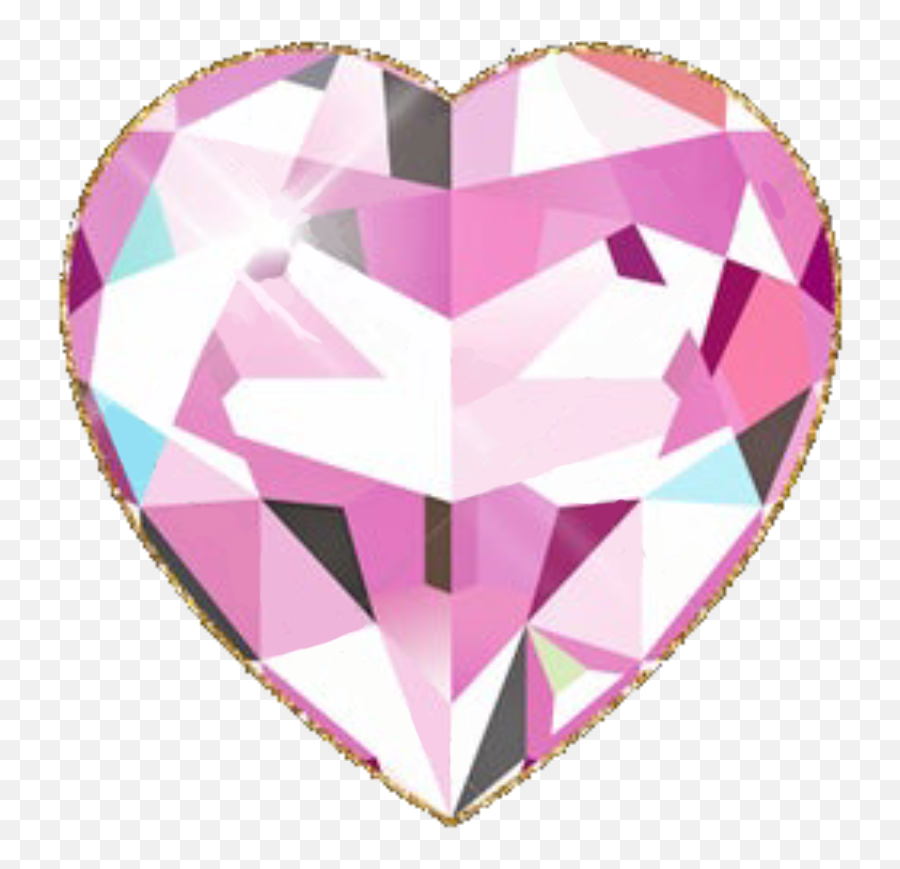 Diamond Crystal Gems Gemstone Sticker By Stacey4790 - Girly Emoji,Pink Diamond Emoji