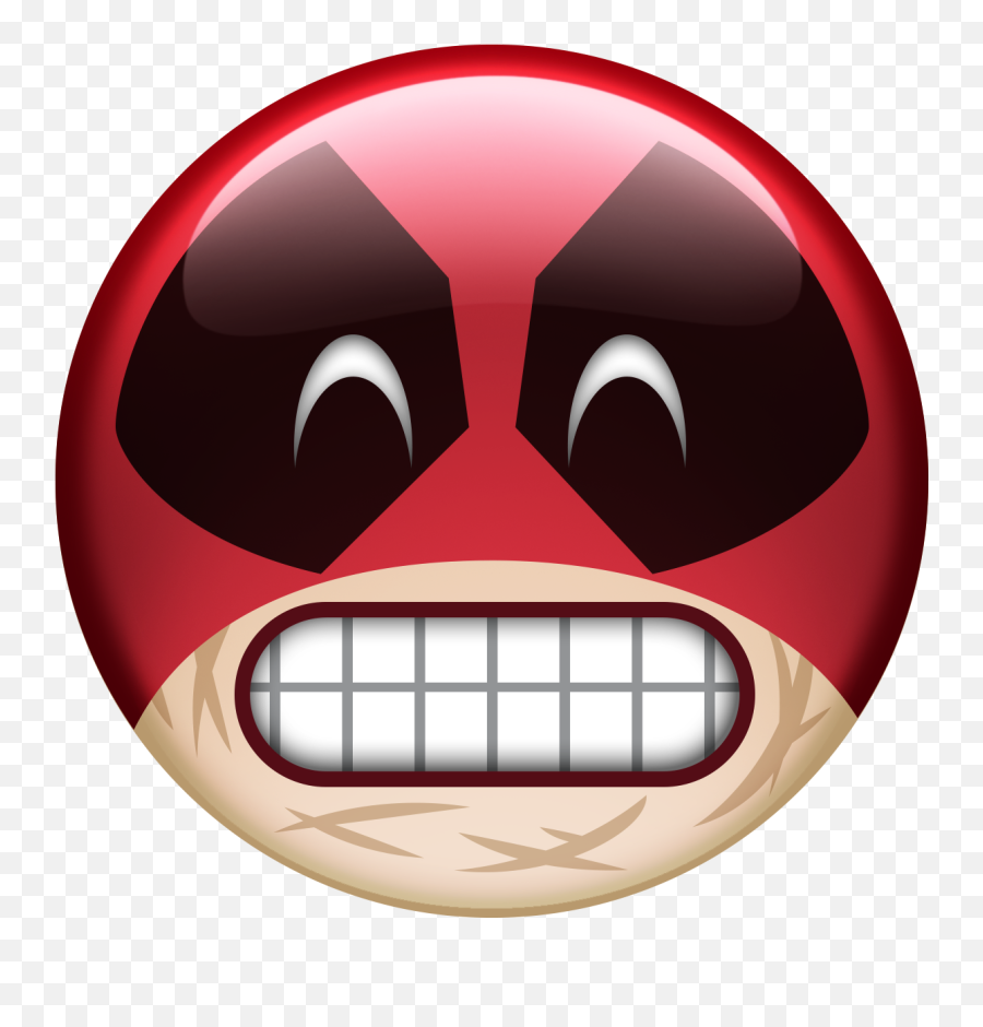 Download Smile Deadpool Mouth Film Emoji Hd Image Free Png - Deadpool Png Icon,Mouth Emoji