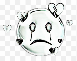 Sad Emoji Cry Freetoedit Alone Mood - Illustration