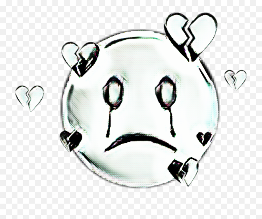 Sad Emoji Cry Freetoedit Alone Mood - Illustration,Sad Panda Emoji