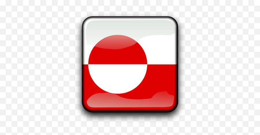Greenland Flag Button - Flag Of Greenland Emoji,Bolivian Flag Emoji