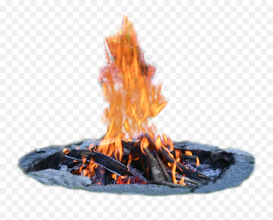 Fire Campfire Bonfire - Campfire Png Transparent Emoji,Bonfire Emoji