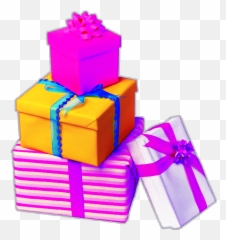 Gift Gifts Geschenk Birthday - Picsart Png Happy Birthday Emoji,Emoji Gift Wrap