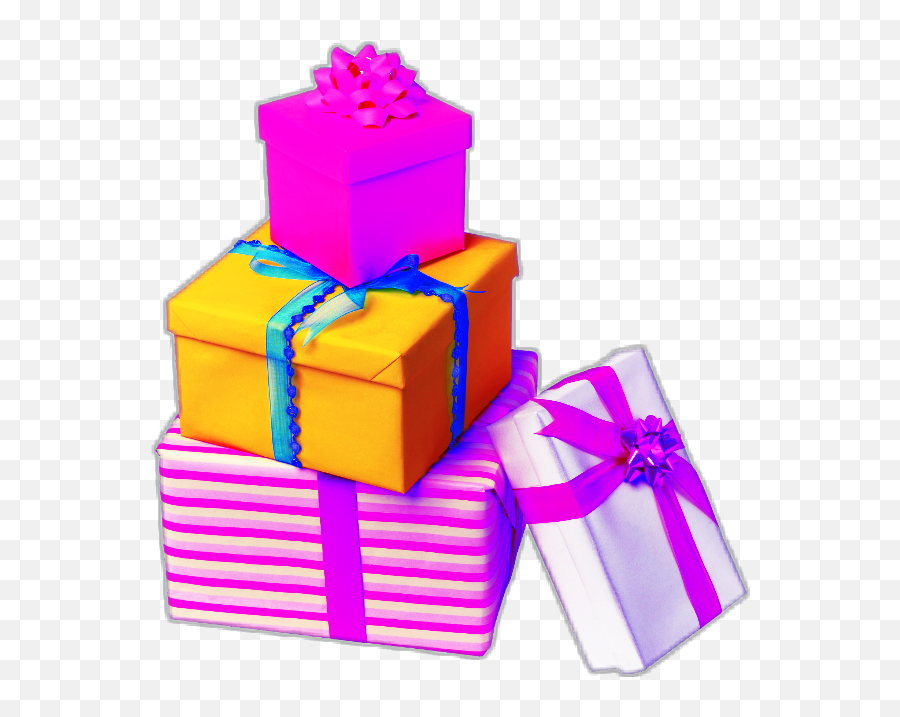 Gift Gifts Geschenk Birthday - Picsart Png Happy Birthday Emoji,Emoji Gift Wrap