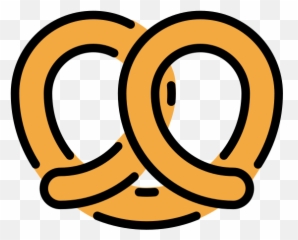 Pretzel - Circle Emoji,Pretzel Emoji