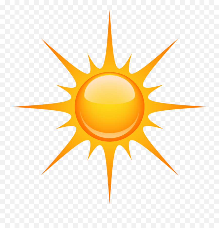 Download Sun Emoji Stars And Moon Stencils Art - Clear Skies Weather Symbol,Sun Emoji Png