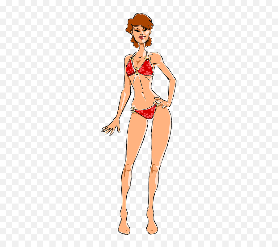 Bikini Female Girl - Transpatent Bikini Girl Png Emoji,Naked Woman Emoji