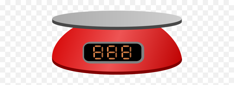 Roten Digitalwaage - Weighing Scale Clipart Emoji,Scale Emoji