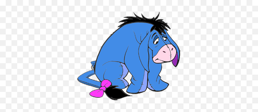 Donkey From Winnie The Pooh Name Emoji,Eeyore Emoticons