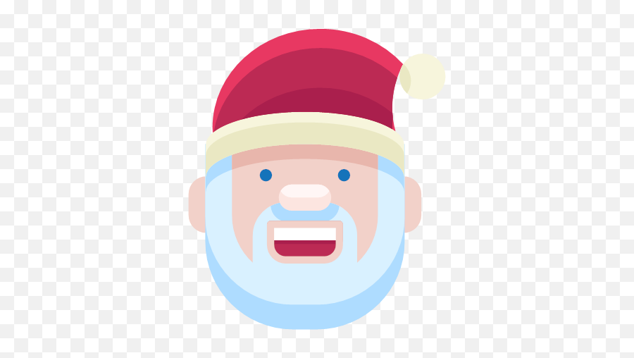 Emoji Emoticon Man Santa Smile Smiley Icon,Santa Emoji