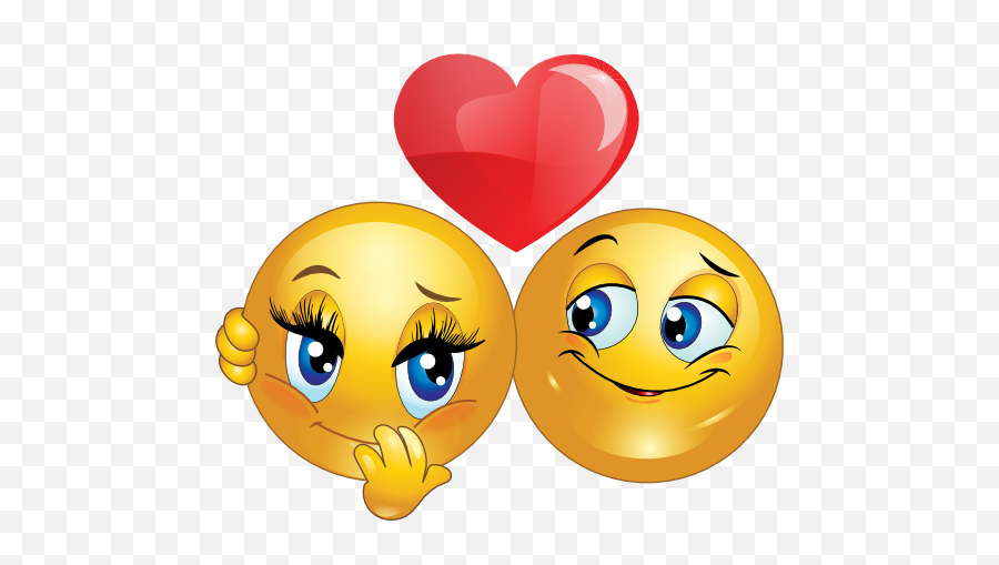 Symbols Emoticons - Smileys In Love Emoji,Emoticon