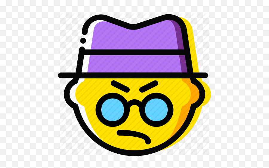 Emoji Emoticon Face Thug Icon - Icon,Thug Emoticon