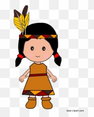 Free Thanksgiving Pilgrims and Native Americanu0027s Clip Art - Girl And Boy Emoji