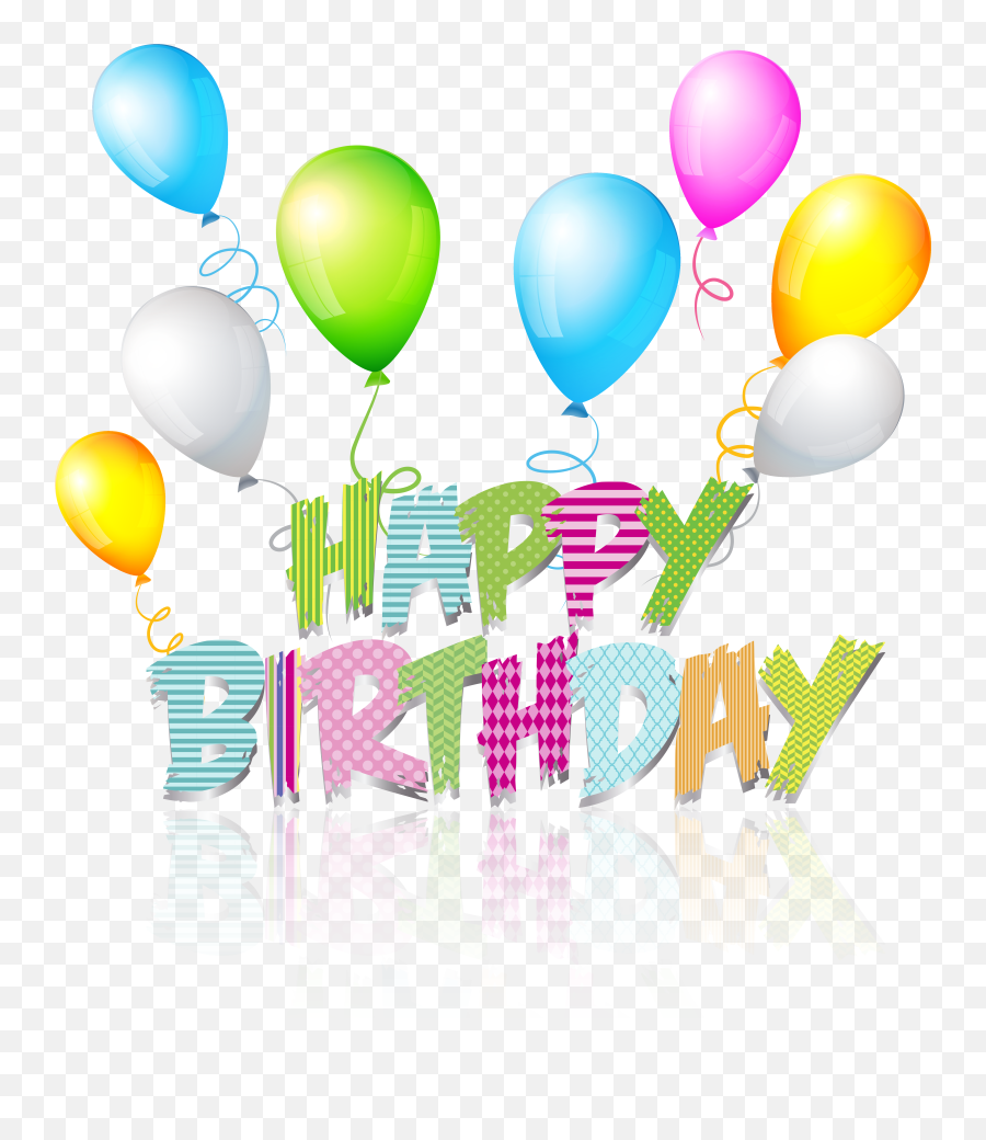 Clipart Birthday Png - Balloon Emoji,Birthday Emoji Art